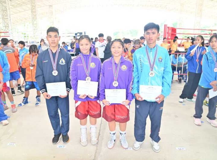 “วีรภัทร์”ควง”วริศรา”ซิวนักมวยยอดเยี่ยม มวยยุวชนเยาวชนชิงแชมป์ประเทศไทยปี69