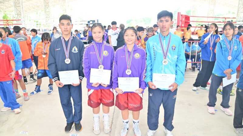 “วีรภัทร์”ควง”วริศรา”ซิวนักมวยยอดเยี่ยม มวยยุวชนเยาวชนชิงแชมป์ประเทศไทยปี69