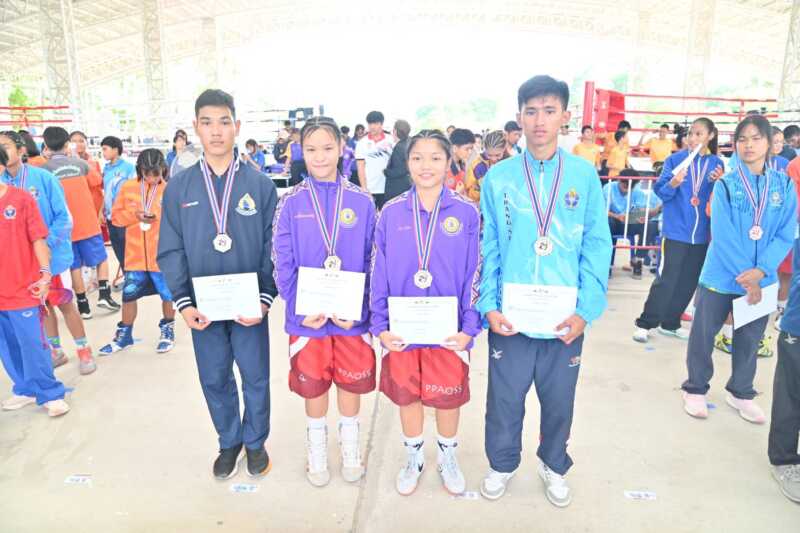 “วีรภัทร์”ควง”วริศรา”ซิวนักมวยยอดเยี่ยม มวยยุวชนเยาวชนชิงแชมป์ประเทศไทยปี69