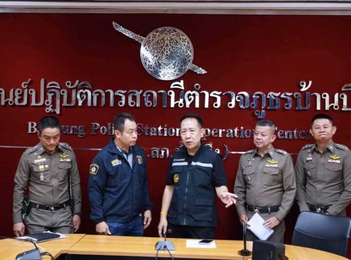 ผู้ว่าฯ ชลบุรี แถลงจับแก๊งเมียนมาปล้นสายไฟไซต์งาน 6 แสน พบวางแผนเป็นระบบ