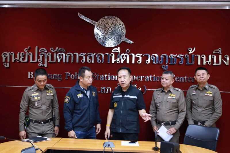 ผู้ว่าฯ ชลบุรี แถลงจับแก๊งเมียนมาปล้นสายไฟไซต์งาน 6 แสน พบวางแผนเป็นระบบ