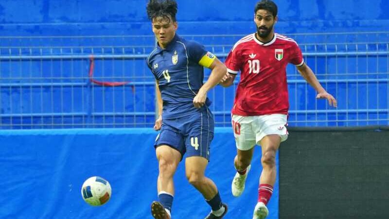 ทีมชาติไทย U23 อุ่นเครื่องพ่าย ยูเออี 2-5 ส่งท้ายแคมป์เก็บตัวเดือนมิถุนายน