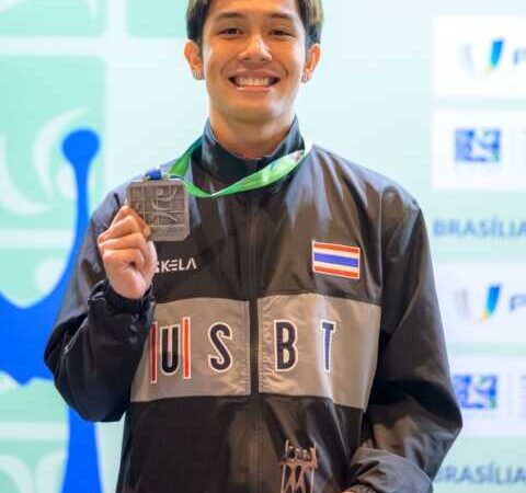 พลเอกสุรชาติ จิตต์แจ้ง ยกระดับคาราเต้ไทยสร้างประวัติศาสตร์! คว้า 1 เงิน 2 ทองแดง ศึกกีฬามหาวิทยาลัยโลก 2026 ที่บราซิล