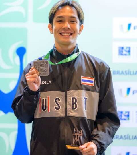 พลเอกสุรชาติ จิตต์แจ้ง ยกระดับคาราเต้ไทยสร้างประวัติศาสตร์! คว้า 1 เงิน 2 ทองแดง ศึกกีฬามหาวิทยาลัยโลก 2026 ที่บราซิล