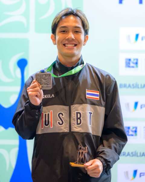 พลเอกสุรชาติ จิตต์แจ้ง ยกระดับคาราเต้ไทยสร้างประวัติศาสตร์! คว้า 1 เงิน 2 ทองแดง ศึกกีฬามหาวิทยาลัยโลก 2026 ที่บราซิล