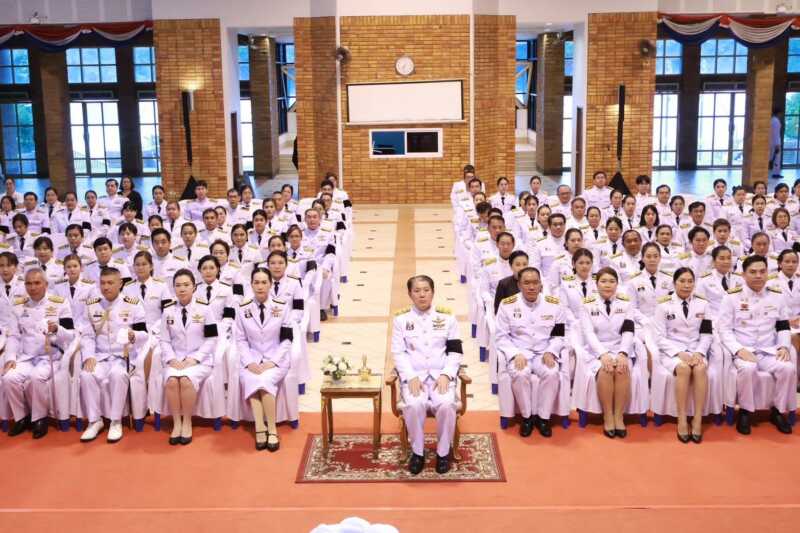 จ.จันทบุรี จัดพิธีบำเพ็ญกุศลในวาระครบ 7 วัน (สัตตมวาร) แห่งการสิ้นพระชนม์ เพื่ออุทิศถวายเป็นพระกุศลแด่สมเด็จพระเจ้าลูกเธอ เจ้าฟ้าพัชรกิติยาภาฯ