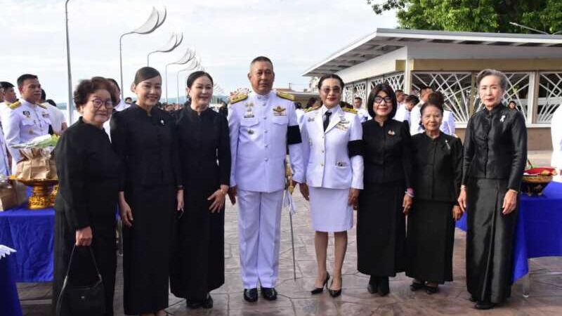 ผบก.ภูธรจังหวัดมุกดาหาร ร่วมพิธีบำเพ็ญกุศลทักษิณานุกูลประทาน เนื่องในวาระ สังคมวาร 7 วัน ปัณรวมงาน 15 วัน และสวนทวาร 100 วัน เพื่อถวายพระราชกุศล