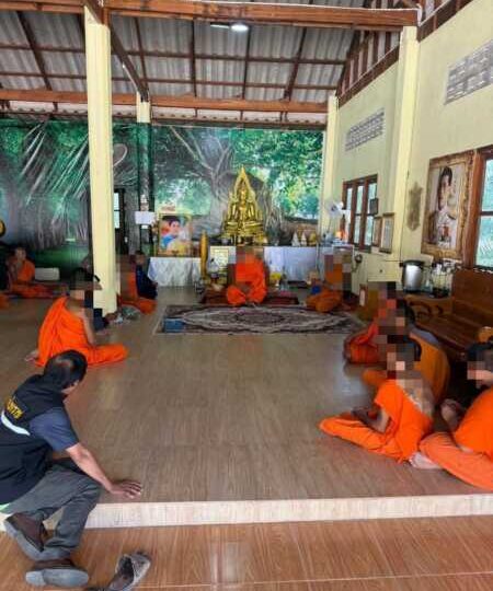 ช็อกวงการสงฆ์! บุกวัดบางเจริญ จับสึกยกวัด 4 รูป เจ้าอาวาสเสพยาบ้า-พระขายกัญชา ซุกต่างด้าวเถื่อนคากุฏิ