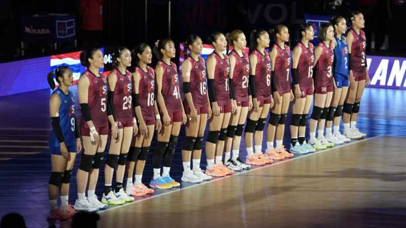 ทีมนักตบสาวไทย โชว์ฟอร์มยอดเยี่ยม ตบเอาชนะ แคนาดา 3-1 เซต เก็บชัยอีกหนึ่งนัด ศึกวอลเลย์บอลหญิงเนชั่นส์ ลีก 2026 สนามสอง
