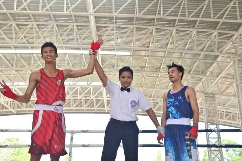 ธรรมรัตน์”ไม่ทำให้เจ้าภาพผิดหวัง ลิ่วมวยยุวชนเยาวชนชิงแชมป์ประเทศ