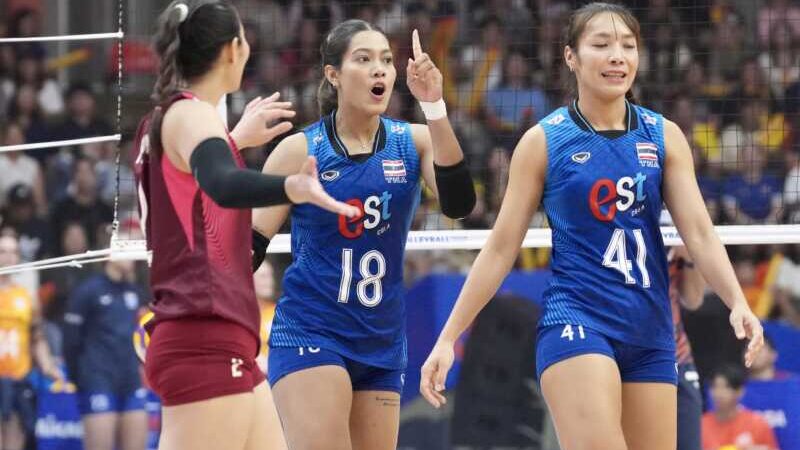 ทีมนักตบสาวไทย ต้านไม่ไหว พ่าย เนเธอร์แลนด์ 0-3 เซต ส่งท้ายสนามสอง วอลเลย์บอลหญิงเนชั่นส์ ลีก 2026 เตรียมลุยต่อสนามสาม ที่ประเทศญี่ปุ่น