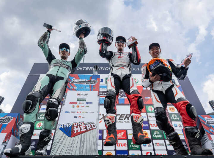 เปิดซีซั่นเดือด! NEXZTER BRIC Superbike 2026 “มิกซ์-ธนัช” พลิกเฉือนนักบิดโมโตทูประเดิมชัยสนามแรก