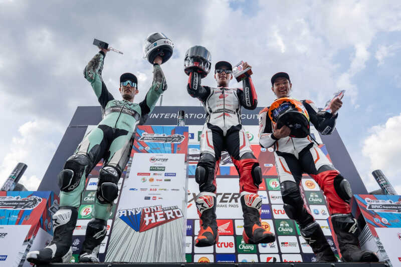 เปิดซีซั่นเดือด! NEXZTER BRIC Superbike 2026 “มิกซ์-ธนัช” พลิกเฉือนนักบิดโมโตทูประเดิมชัยสนามแรก