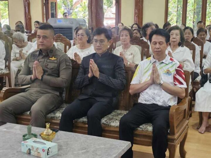 ศิษยานุศิษย์ร่วมพิธีบำเพ็ญกุศล 50 วัน “หลวงปู่บัวเกตุ” พระเกจิผู้เปี่ยมเมตตาแห่งวัดช่องลมนาเกลือ