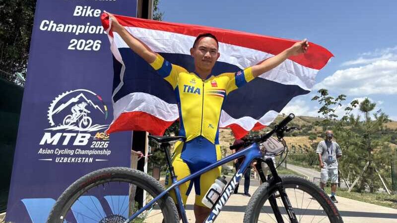 “พูนศิริ” ซิวทองที่ 3 ให้เสือภูเขาไทยในศึกเอเชีย “โกเมธ” ไม่น้อยหน้าคว้าทอง BMX อินโดนีเซีย