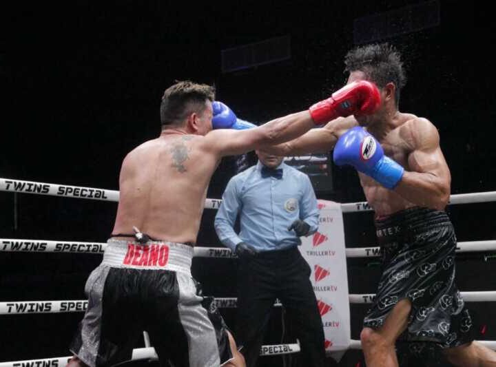 เจ๊ากันไป! “จิรพรรณ” กอดคอเสมอ “อัลเฟรด” ศึก “NARIS – HIGHLAND BOXING PROMOTIONS”