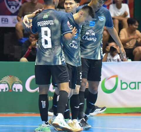 การท่าเรือ เอเอสเอ็ม เจ๊า แบล็คเพิร์ล 3-3 บลูเวฟ ชลบุรี บุกเฉือน ราชนาวี 4-3