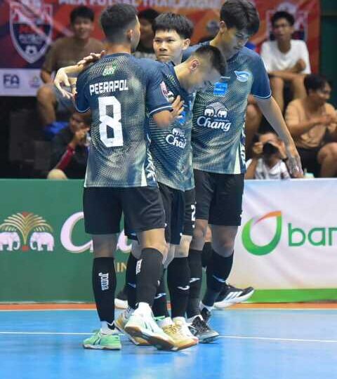 การท่าเรือ เอเอสเอ็ม เจ๊า แบล็คเพิร์ล 3-3 บลูเวฟ ชลบุรี บุกเฉือน ราชนาวี 4-3