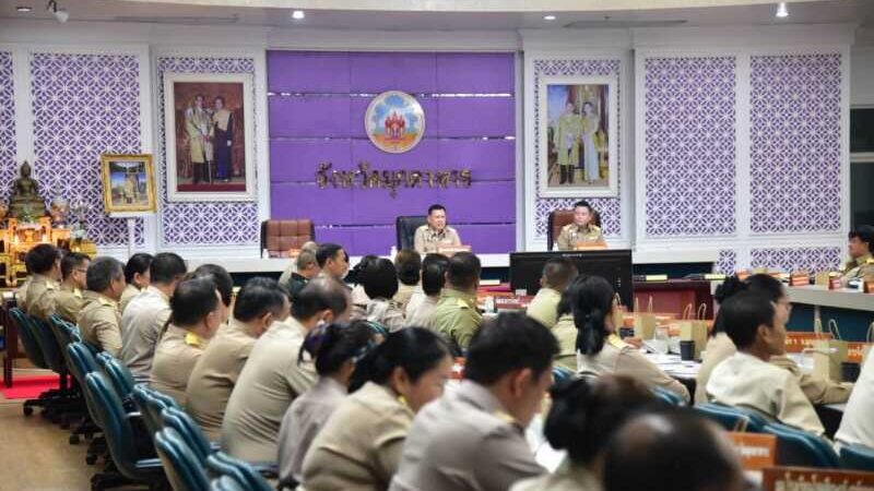ผบก.ภ.จว.มุกดาหาร ร่วมประชุมกรรมการจังหวัดมุกดาหารและหัวหน้าส่วนราชการประจำจังหวัดมุกดาหาร ครั้งที่ 6 ประจำปี 2569