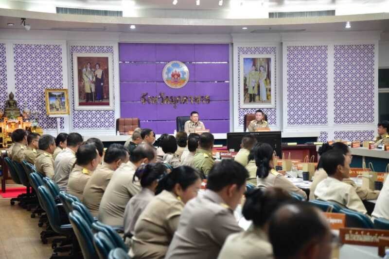 ผบก.ภ.จว.มุกดาหาร ร่วมประชุมกรรมการจังหวัดมุกดาหารและหัวหน้าส่วนราชการประจำจังหวัดมุกดาหาร ครั้งที่ 6 ประจำปี 2569