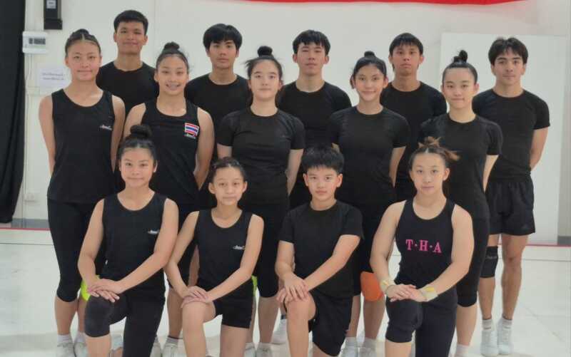 ไทยส่ง 22 ยิมแอโรบิกล่าแชมป์ อช. หยั่งเชิง ญี่ปุ่น,ไต้หวัน ก่อนเวิลด์คัพ