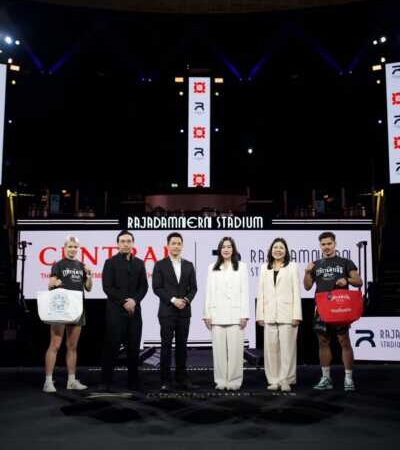 GSV เดินหน้าต่อยอดศักยภาพราชดำเนิน จับมือ ห้างเซ็นทรัล​ เผยความร่วมมือเชิงกลยุทธ์ครั้งสำคัญ ประเดิมโปรเจกต์ความร่วมมือแห่งปี เปิดตัว Central x Rajadamnern Stadium Bag