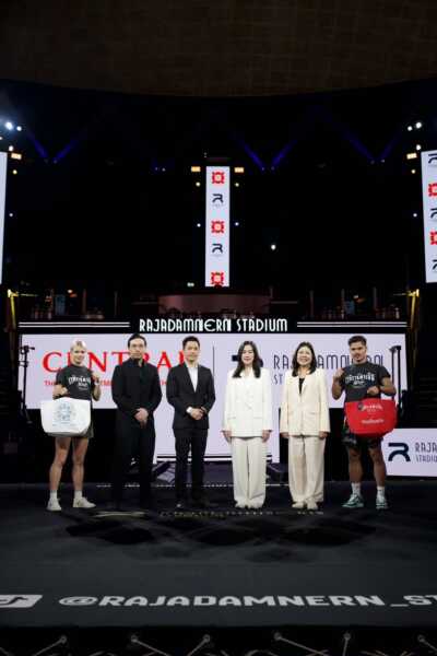 GSV เดินหน้าต่อยอดศักยภาพราชดำเนิน จับมือ ห้างเซ็นทรัล​ เผยความร่วมมือเชิงกลยุทธ์ครั้งสำคัญ ประเดิมโปรเจกต์ความร่วมมือแห่งปี เปิดตัว Central x Rajadamnern Stadium Bag