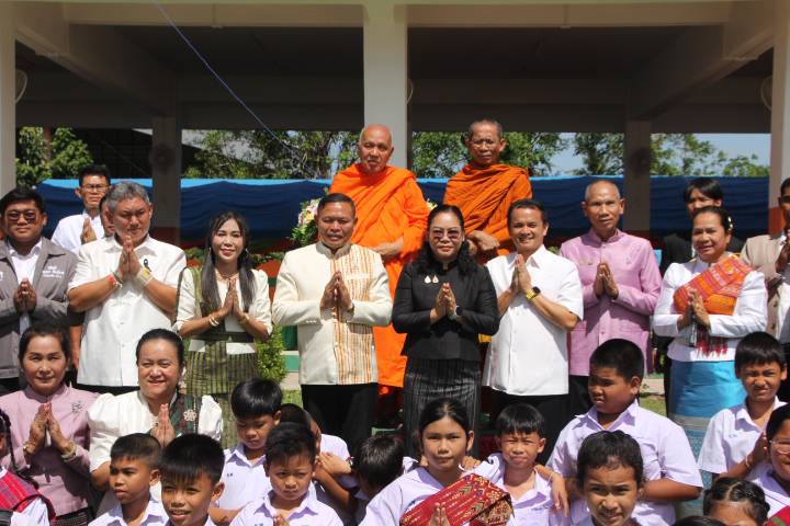 ร้อยเอ็ด – เปิดอาคารเรียนหลังใหม่ “อาคาร 111 ปี จตุรพักตรพิมาน” ยกระดับคุณภาพการศึกษา รองรับนักเรียนเพิ่มขึ้น