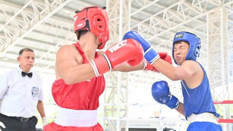 “วรรักษ์”เฉือนแหลมรังชนะแต้ม มวยเด็กชิงแชมป์ปทท.พิษณุโลก