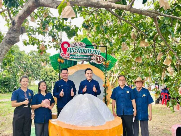 จังหวัดลพบุรี – เริ่มแล้วเทศกาลกระท้อนหวานของดีเมืองลพบุรี