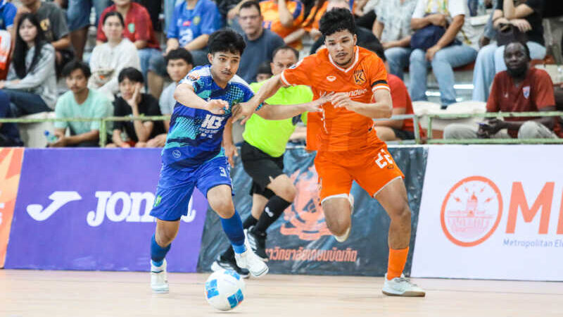 ไอหนุ่มเมืองเพชร โหด บุกยิง สิงห์ร่มเกล้า 6-0  เกมเดือด 2 ใบแดง MEA ฟุตซอลไทยลีก 2026