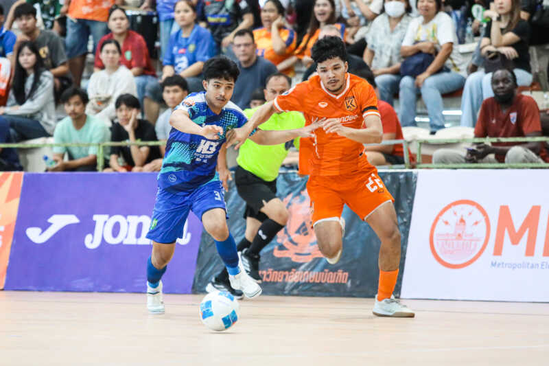 ไอหนุ่มเมืองเพชร โหด บุกยิง สิงห์ร่มเกล้า 6-0  เกมเดือด 2 ใบแดง MEA ฟุตซอลไทยลีก 2026