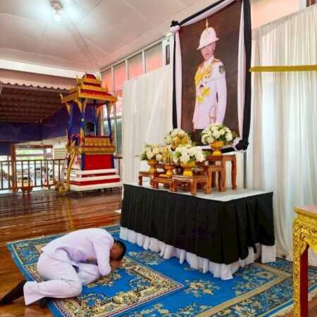 อำเภอคลองเขื่อน จัดพิธีบำเพ็ญกุศล สัตตมวาร 7 วัน เพื่อถวายพระกุศล แด่สมเด็จพระเจ้าลูกเธอ เจ้าฟ้าพัชรกิติยาภา นเรนทิราเทพยวดี กรมหลวงราชสาริณีสิริพัชร มหาวัชรราชธิดา