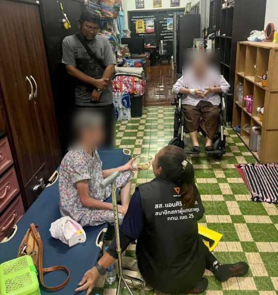สส.แอนศิริ เร่งช่วยเหลือผู้สูงอายุไร้ที่พัก ประสานวัดบางมดโสธารามรับดูแลชั่วคราว ก่อนส่งต่อบ้านบางแค