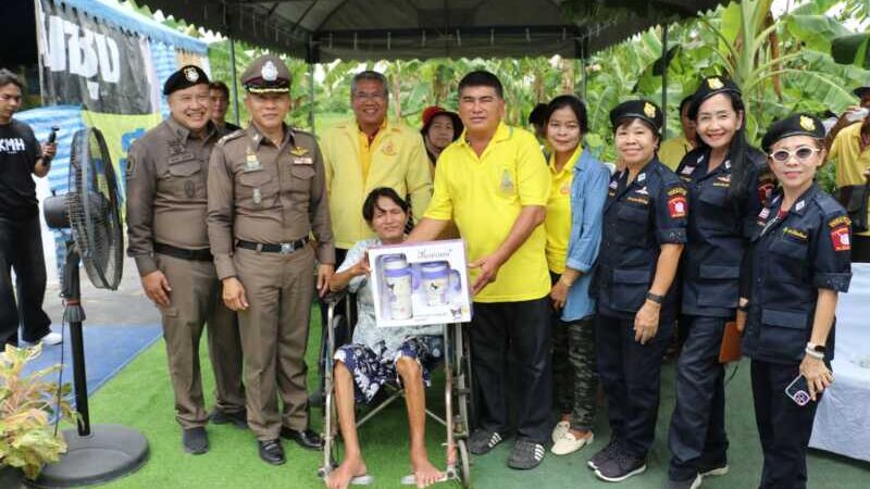 บก.น.3 ร่วมกับ ชมรมแม่บ้านตำรวจนครบาล นำทีมส่งมอบบ้านพักอาศัย ให้ผู้ป่วยติดเตียงไร้ที่พึ่ง ย้ำอุดมการณ์ “ไม่ทิ้งประชาชน”