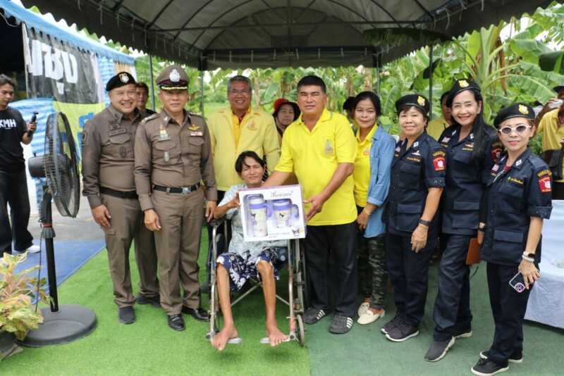 บก.น.3 ร่วมกับ ชมรมแม่บ้านตำรวจนครบาล นำทีมส่งมอบบ้านพักอาศัย ให้ผู้ป่วยติดเตียงไร้ที่พึ่ง ย้ำอุดมการณ์ “ไม่ทิ้งประชาชน”