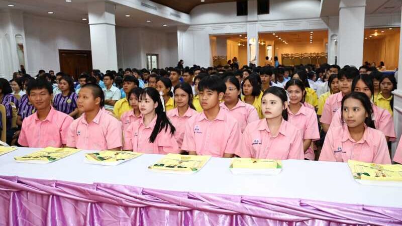 พิษณุโลก นายก บจ.พิษณุโลก เปิดโครงการส่งเสริมประชาธิปไตยเด็กและเยาวชนในจังหวัดพิษณุโลก รุ่นที่ 2
