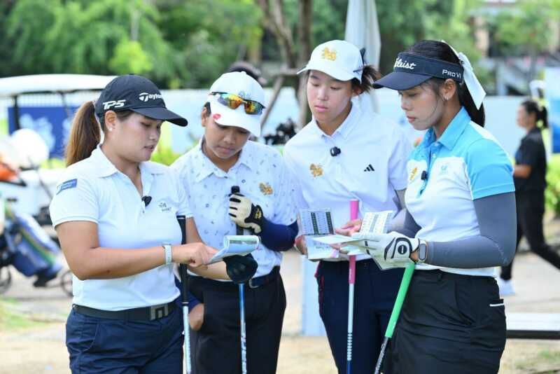TGA ร่วมมือ Thai LPGA ติวเข้มวงสวิง 4 เยาวชนใน “Play with Pro” สนาม 2