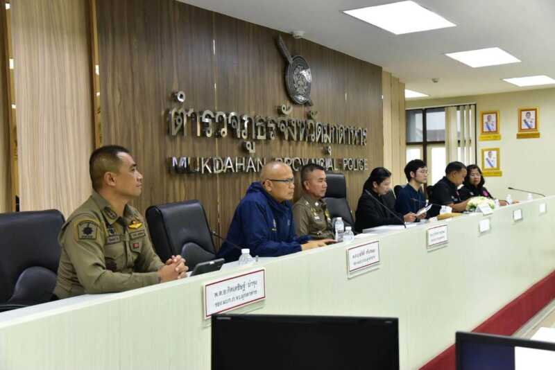 ตำรวจมุกดาหารแถลงความคืบหน้าคดี เด็กชายวัย 11 ปี ขับรถกระบะชนขบวนพระธุดงค์