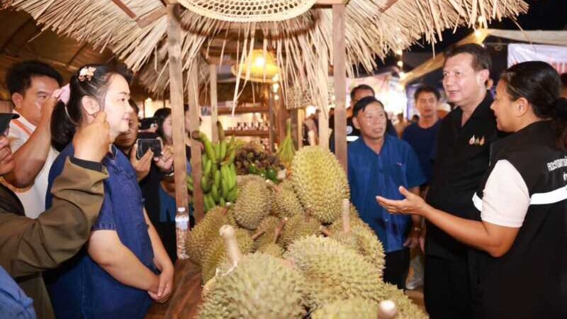 กำแพงเพชร-เปิดแล้วเทศกาลผลไม้ อาหาร และของดีคลองลาน หนุนเสริมการท่องเที่ยวชุมชนเชิงบูรณาการ ยกระดับรายได้ให้กับพี่น้องเกษตรกรและประชาชนในระดับฐานรากอย่างสร้างสรรค์