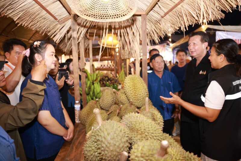 กำแพงเพชร-เปิดแล้วเทศกาลผลไม้ อาหาร และของดีคลองลาน หนุนเสริมการท่องเที่ยวชุมชนเชิงบูรณาการ ยกระดับรายได้ให้กับพี่น้องเกษตรกรและประชาชนในระดับฐานรากอย่างสร้างสรรค์