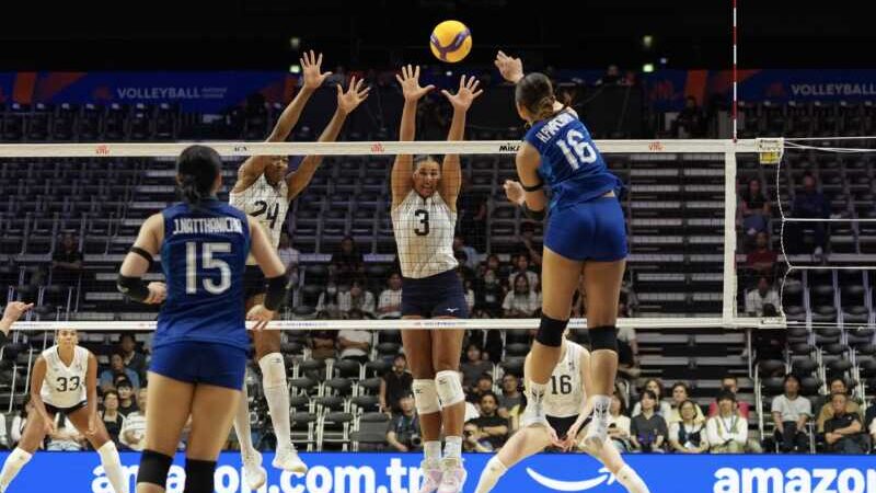 ทีมนักตบสาวไทย ต้านไม่ไหว พ่าย สหรัฐอเมริกา 0-3 เซต นัดเปิดสนาม 3 วอลเลย์บอลหญิงเนชันส์ ลีก 2026 ที่ประเทศญี่ปุ่น