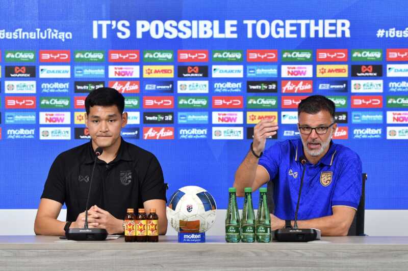 “แอนโธนี ฮัดสัน” ให้สัมภาษณ์ หลังประกาศรายชื่อ 25 นักฟุตบอลทีมชาติไทย ชุดทำการแข่งขันชิงแชมป์อาเซียน 2026 (ASEAN HYUNDAI CUP 2026)