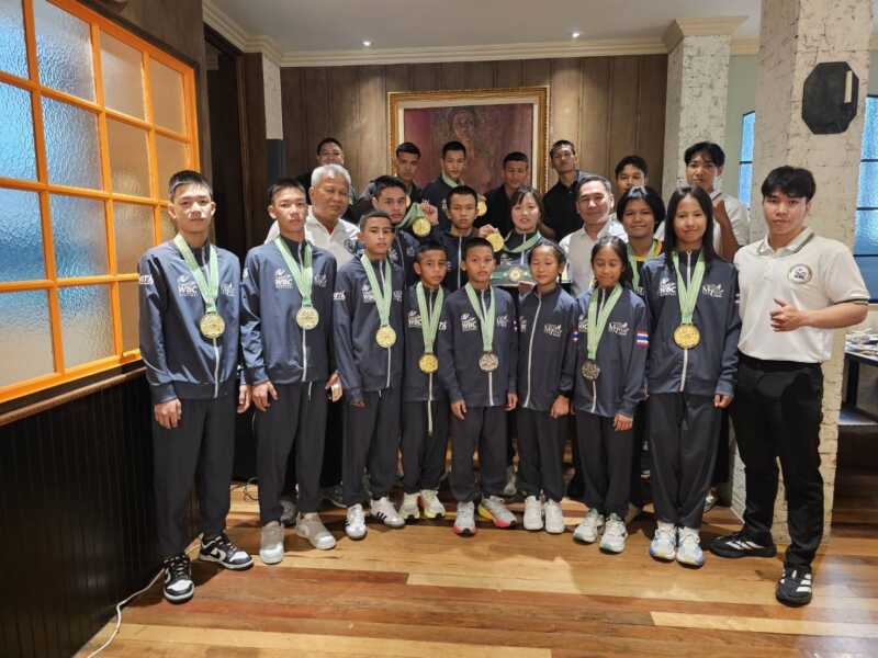 “พล.ต.ธนพล” มอบทุนการศึกษานักกีฬาไทย กวาด 9 ทอง 2 เงิน 3 ทองแดง Amazing MuayThai World Festival 2026