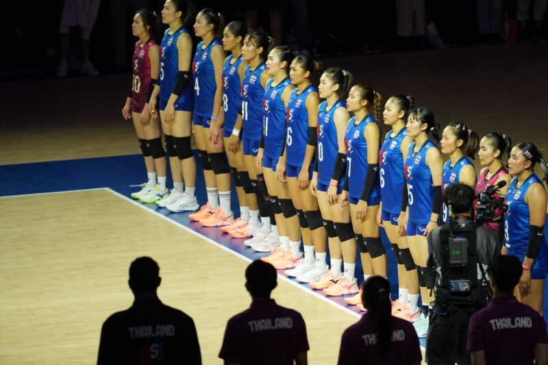 ทีมนักตบสาวไทย ระเบิดฟอร์มยอดเยี่ยม ตบสยบ บราซิล 3-0 เซต การันตีไม่ตกชั้นศึกวอลเลย์บอลหญิงเนชันส์ลีกแน่นอนแล้ว