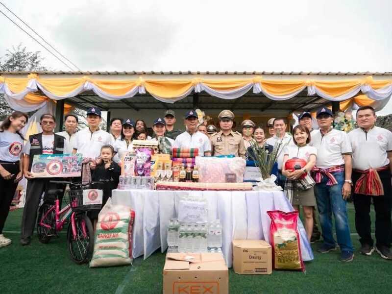 ชมรมพัฒนาสัมพันธ์ระดับ ผู้บริหาร กองทัพภาคที่ 2 รุ่นที่ 2 จัดกิจกรรมสาธารณประโยชน์ ในพื้นที่จังหวัดขอนแก่น