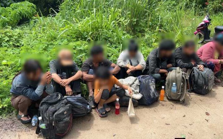 ชุมพร-รวบ 9 แรงงานเมียนมา ซุกท่อระบายน้ำเมืองชุมพร รอขบวนการลอบส่งต่อไปมาเลเซีย