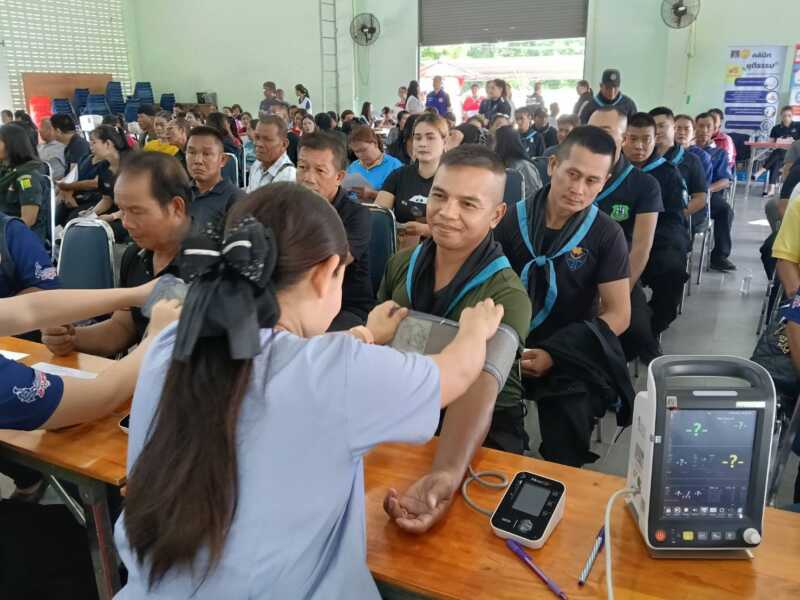 ทหารพราน 2107 ร่วมบริจาคโลหิตสนับสนุนธนาคารเลือดให้กับสำนักงานเหล่ากาชาด จังหวัดมุกดาหาร
