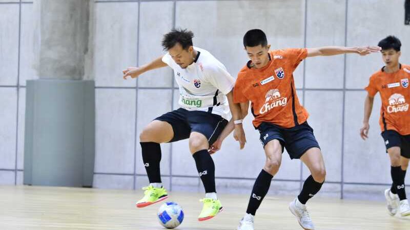 ฟุตซอลไทย ชุดใหญ่ อุ่นเครื่องทดสอบทีมเอาชนะ ฟุตซอลไทย U23 2-1 เตรียมความพร้อมก่อนลุยศึกคอนติเนนทัล 2026