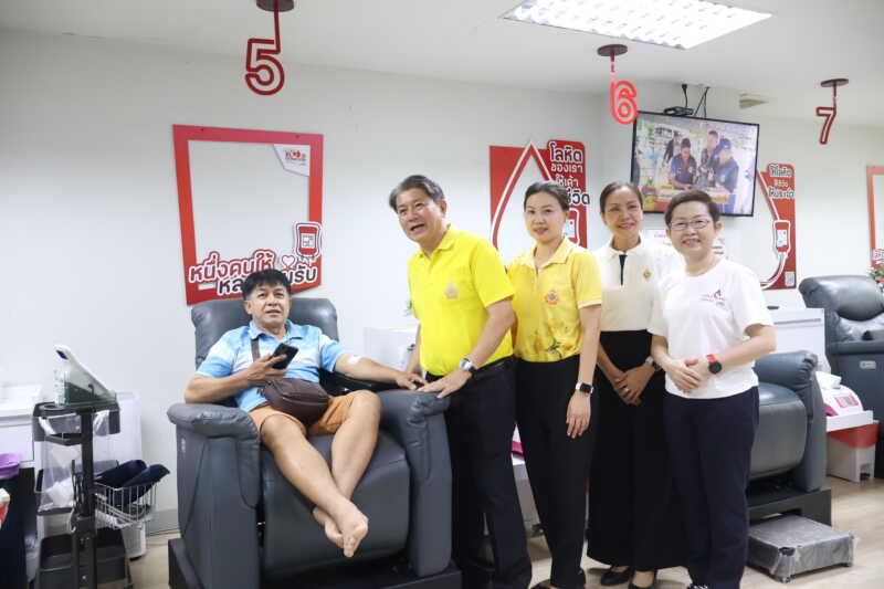 จ.จันทบุรี จัดกิจกรรม “จิตอาสาทำความดี บริจาคโลหิต เฉลิมพระเกียรติ” พระบาทสมเด็จพระเจ้าอยู่หัว เนื่องในโอกาสมหามงคลเฉลิมพระชนมพรรษา 74 พรรษา 28 กรกฎาคม 2569 ชวนประชาชนร่วมทำความดีสำรองโลหิตเพื่อช่วยเหลือผู้ป่วยตลอดเดือนกรกฎาคม